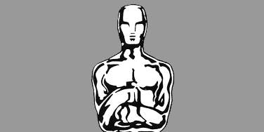 oscar award clipart black and white heart