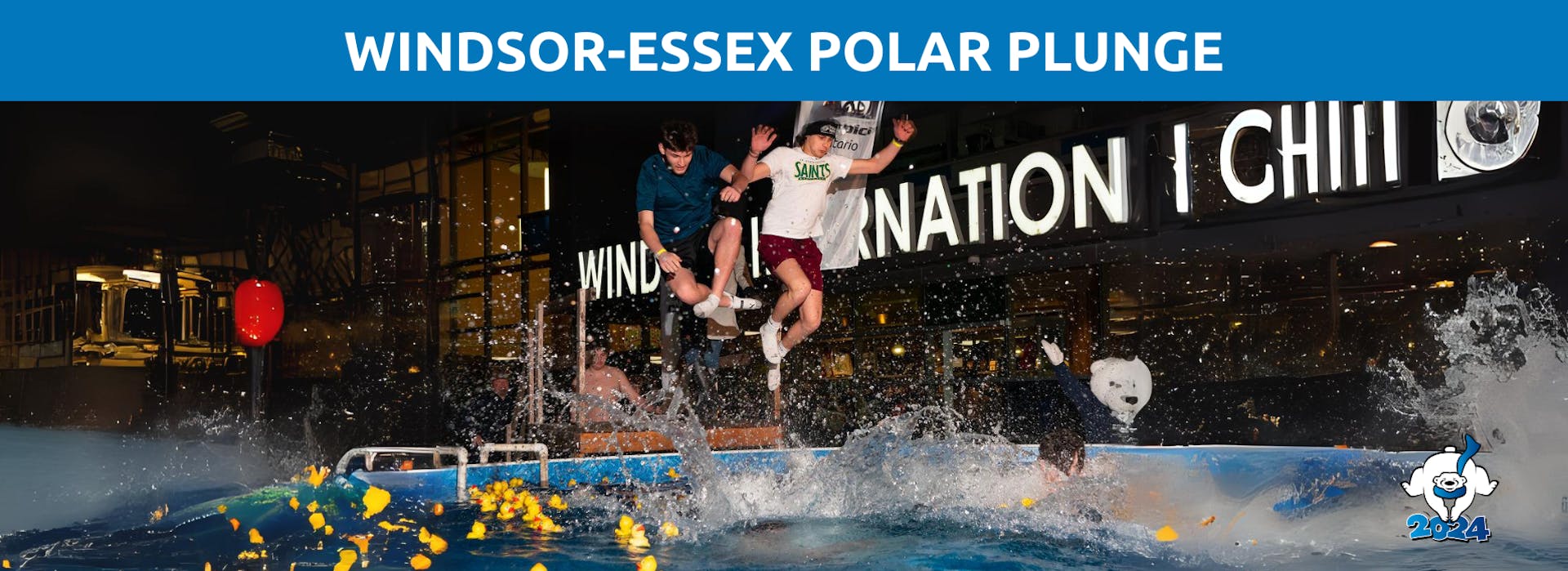 Polar Plunge 2024 Windsor-Essex  Polar Plunge for Special Olympics Ontario
