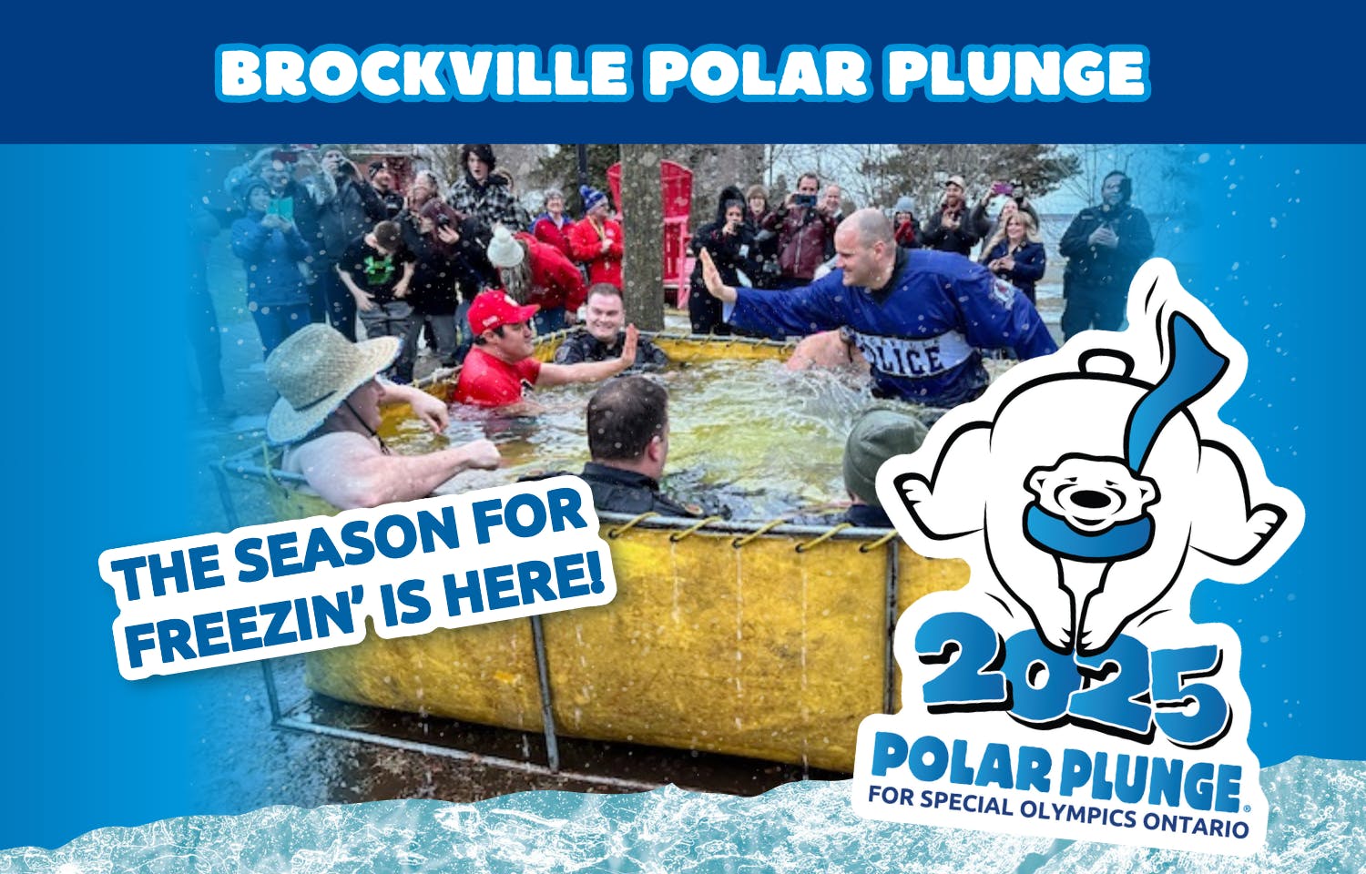 Polar Plunge 2025 Brockville Polar Plunge for Special Olympics Ontario