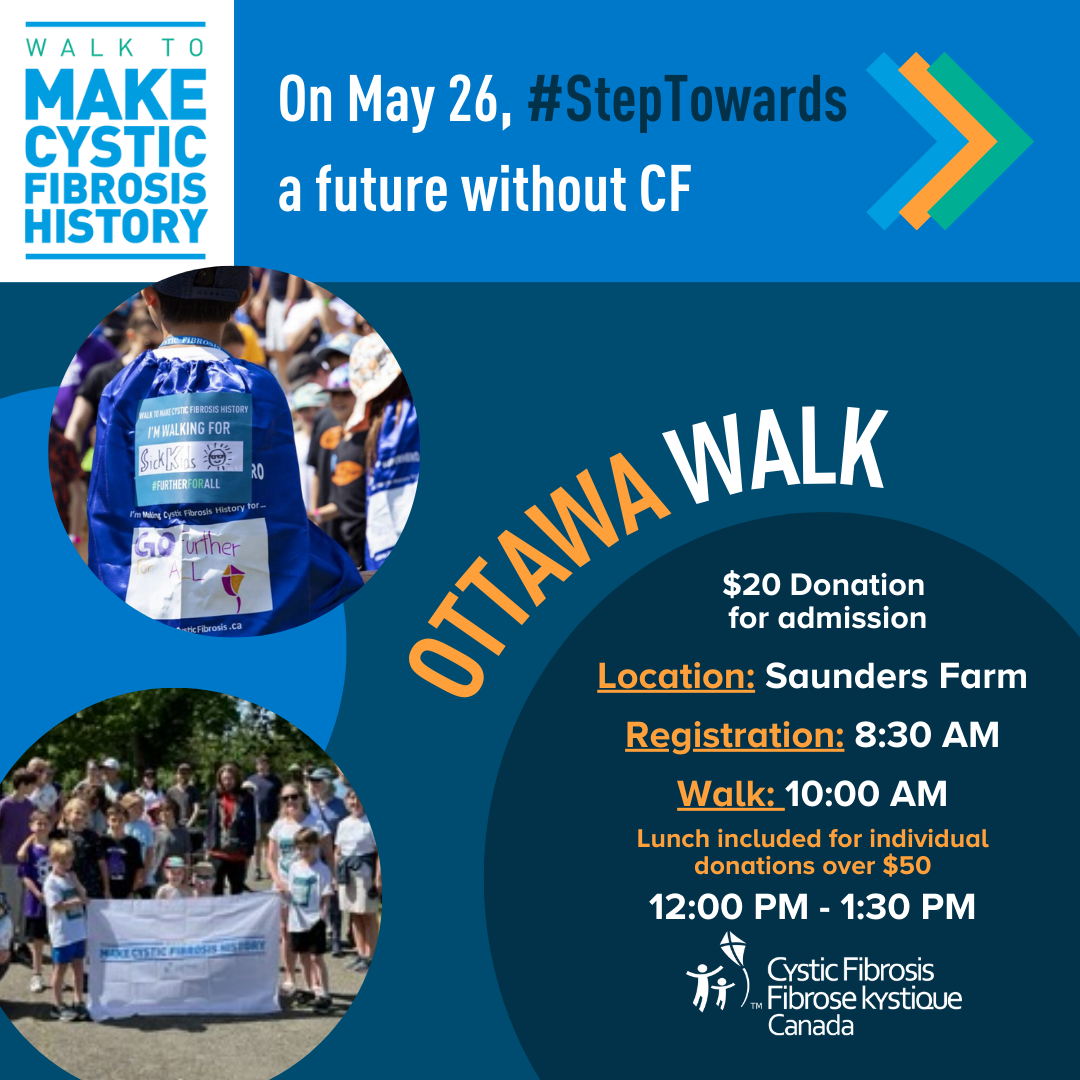Ottawa Walk | The Walk to Make Cystic Fibrosis History