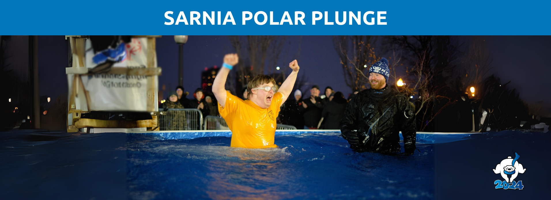 Polar Plunge 2024 Sarnia Police/Lambton OPP Polar Plunge for Special